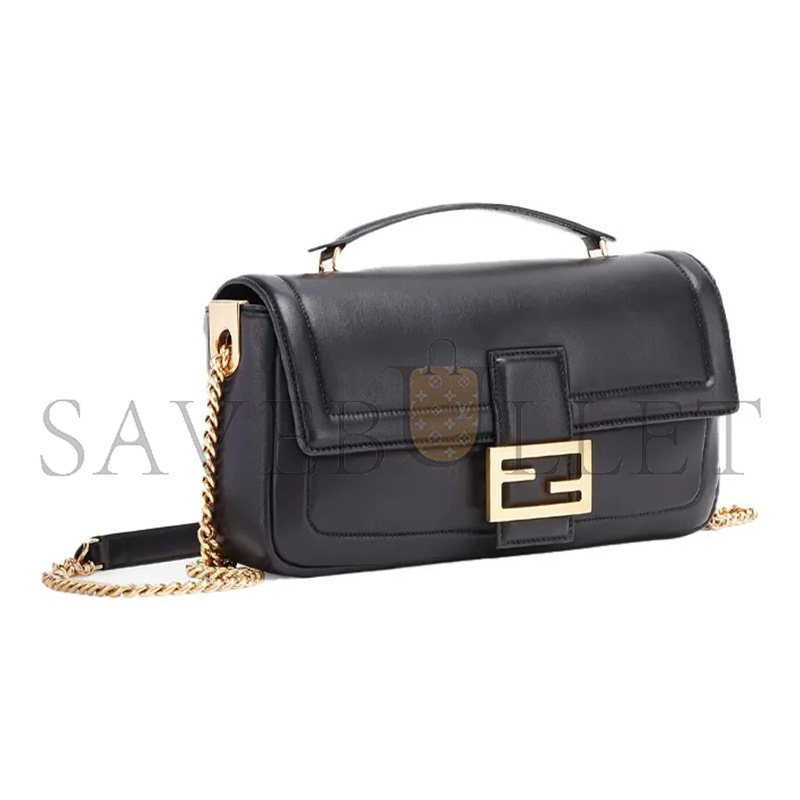 F**di nappa apolo chain baguette black 8br783acnxf15zw (27*13*6cm)